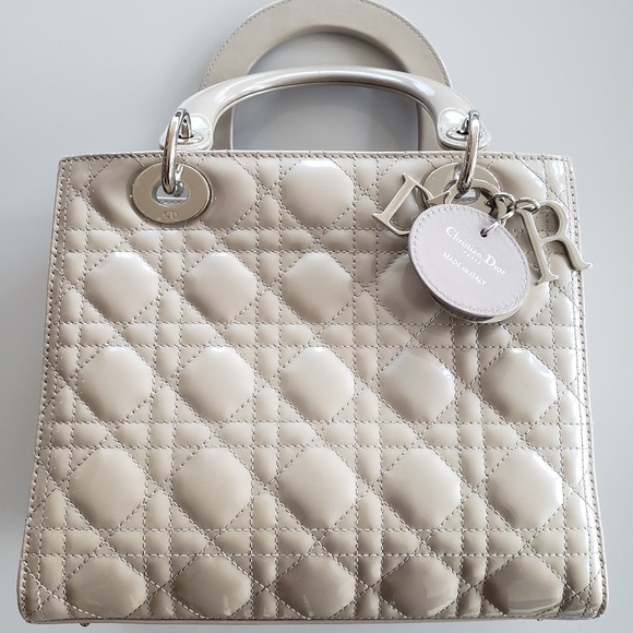 Christian Dior - LADY DIOR CALFSKIN BAG (MEDIUM) - Picture 1 of 6